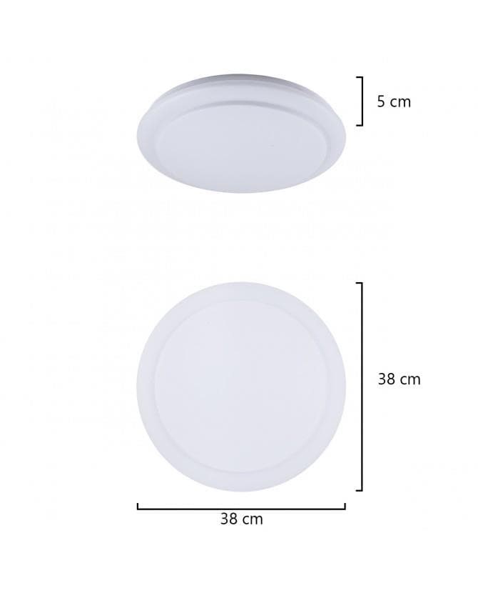 Foto 4 11168 PLAFON NUNO BLANCO LED 48W 3840LM 4000K