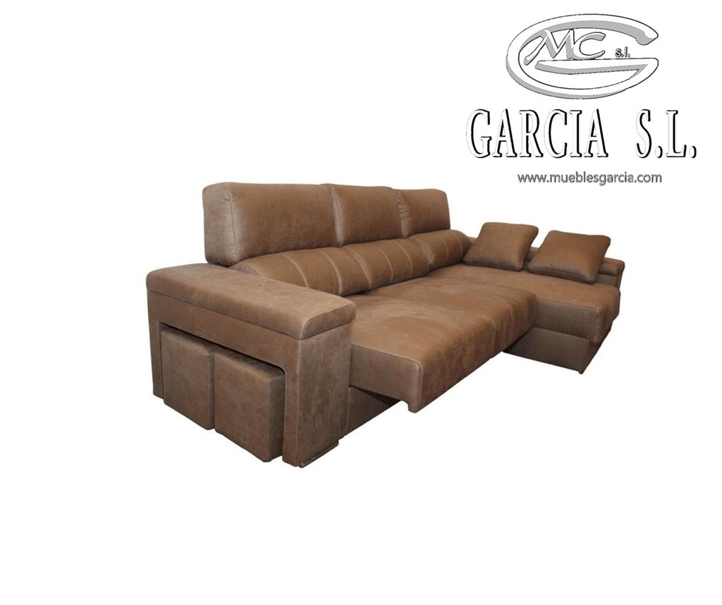 Foto 2 Chaiselongue md SANXENXO  de 300 , tapizado en Kenia Ash 