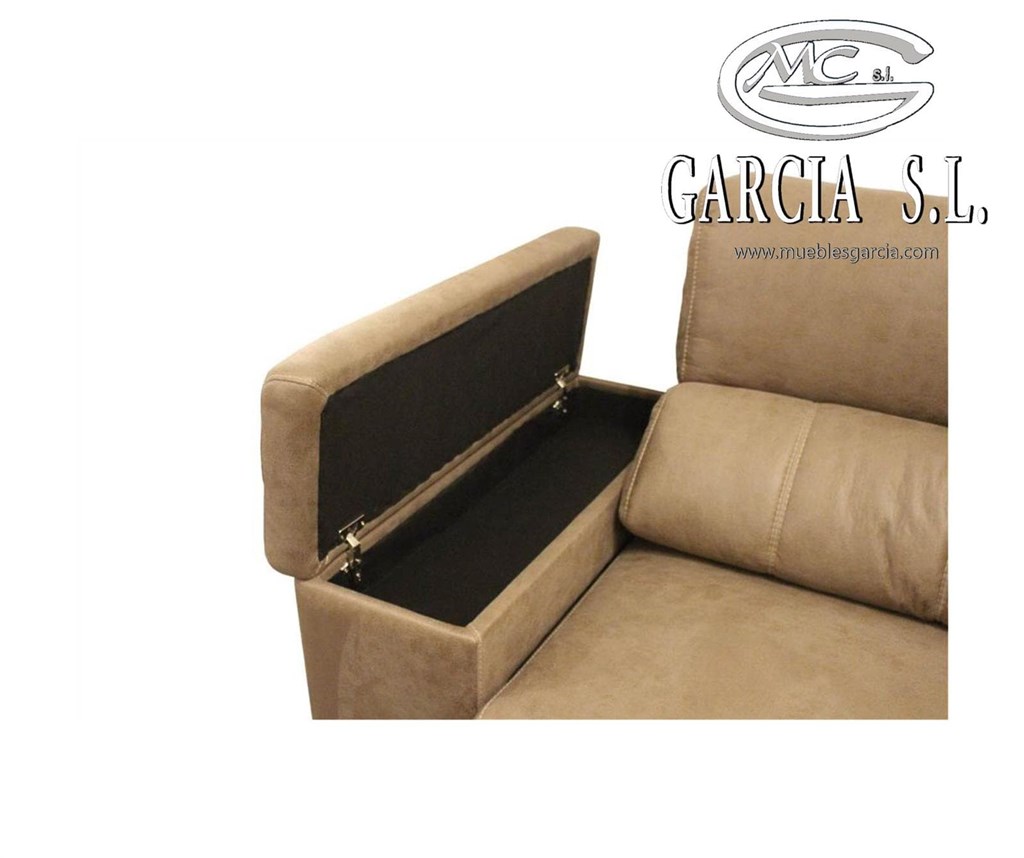 Foto 4 Chaiselongue md SANXENXO  de 300 , tapizado en Kenia Ash 