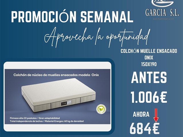 Colchón ONIX 150x190