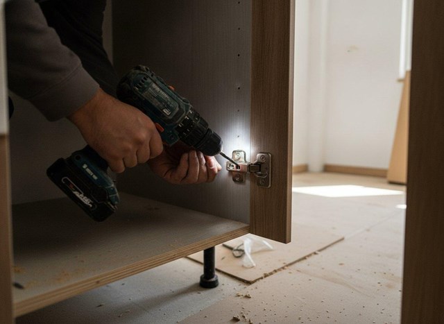 Dejamos lista su cocina con la instalación y montaje de muebles de cocina en Fene - Imagen 1