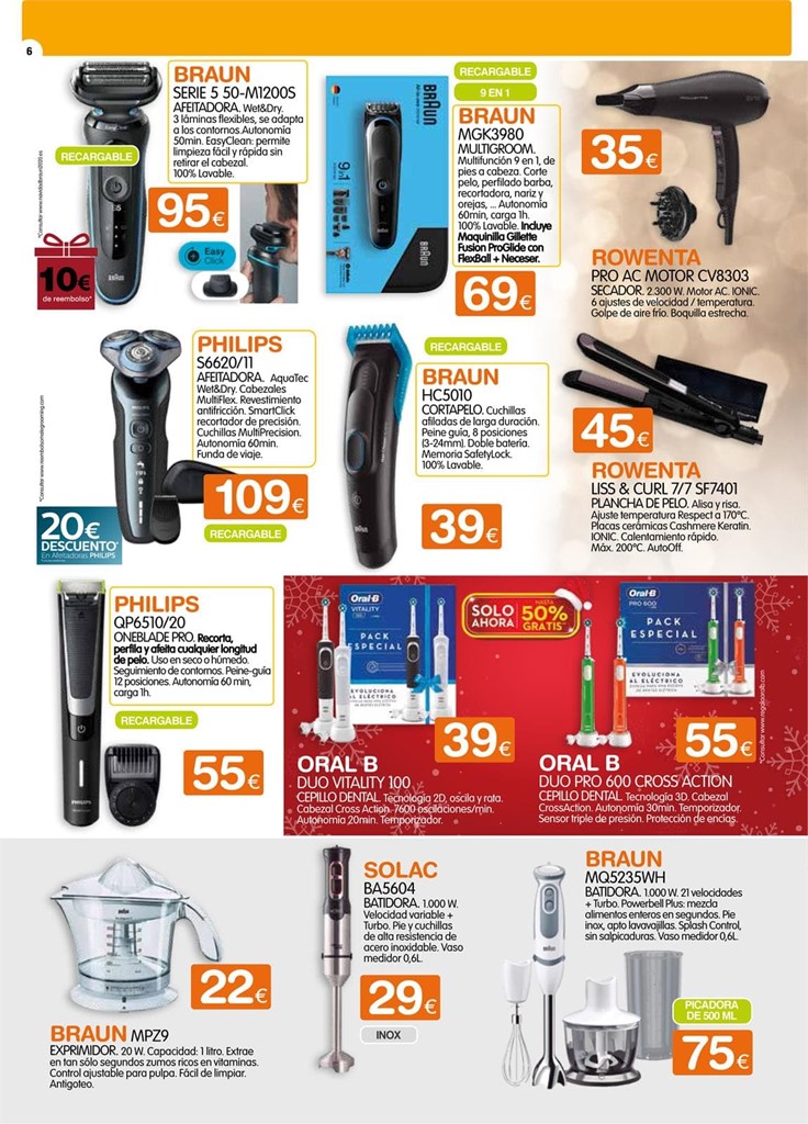 Foto 8 FOLLETO OFERTAS  NAVIDAD, EXPERT ELECTRODOMÉSTICOS