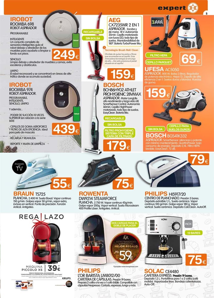 Foto 9 FOLLETO OFERTAS  NAVIDAD, EXPERT ELECTRODOMÉSTICOS