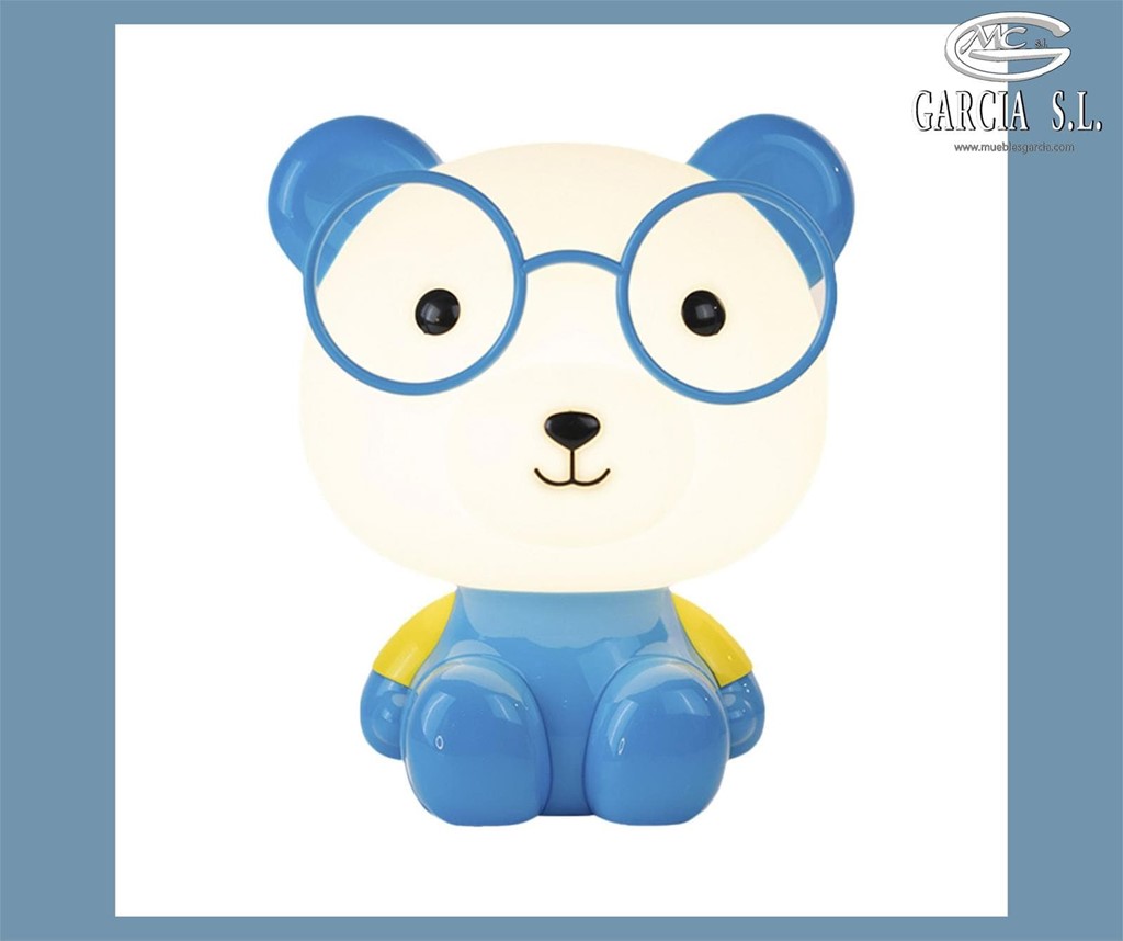 Foto 1 SOBREMESA MASKOTA PERRITO AZUL 
