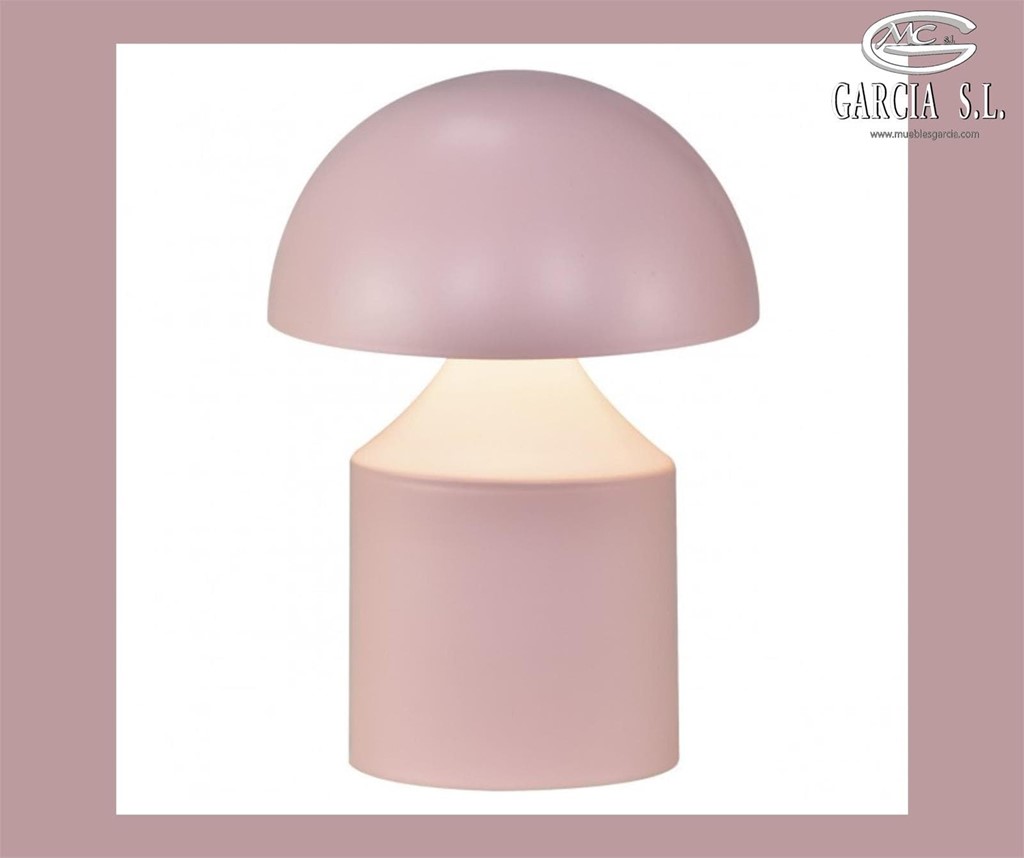 Foto 1 Sobremesa NOMO ROSA/BEIG/VERDE LED BATERIA RECARGABLE